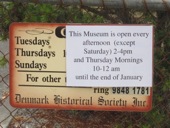 Denmark Historical Museum, Opening Hours